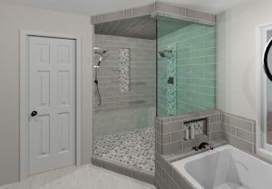 Bathroom Remodeling Contractor in Tempe CAD Image